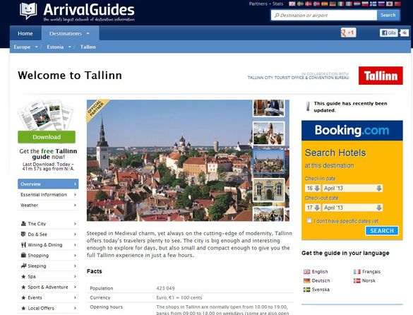 arrival guides
