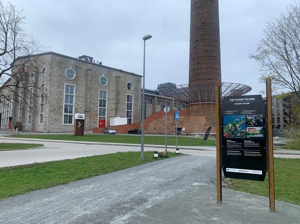 Kultuurikilomeetri infotahvel Tallinnas Kultuurikilomeetri infotahvel Tallinna, Eesti