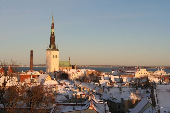 Talvine Tallinn. Kärt Kübarsepp