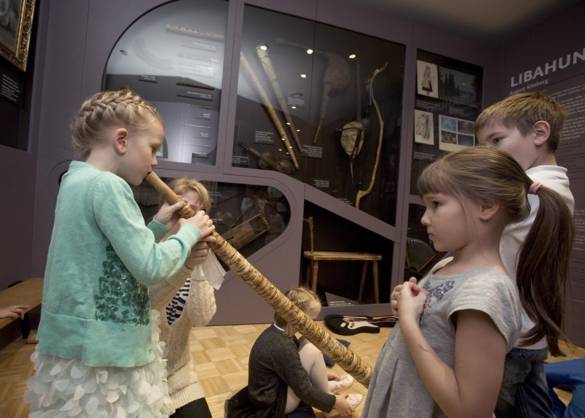 Estonian Theatre and Music Museum in Tallinn, Estonia Kids Estonian Theatre and Music Museum in Tallinn, Estonia.