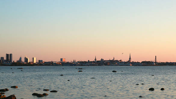 Tallinn skyline