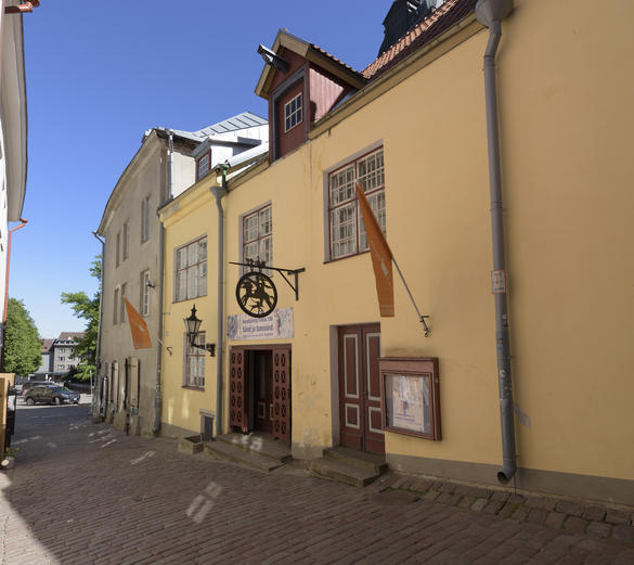 Adamson-Eric Museum in Tallinn, Estonia External view of the Adamson-Eric art museum in the Old Town of Tallinn, Estonia