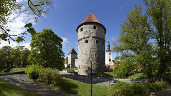 Kiek in de Kök Fortifications Museum in Tallinn, Estonia External view of the Kiek in de Kök Fortifications Museum in the Old Town of Tallinn, Estonia