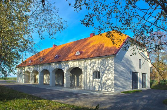 Maarjamäe Stables - Estonian History Museum in Tallinn, Estonia External view of the Maarjamäe Stables - Estonian History Museum in Tallinn, Estonia.
